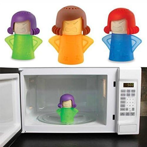Scaroal Metro Angry Mama BpaFree Plastic Microwave Cleaner Small Multicolour - Image 4