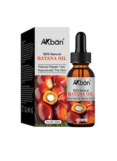 100% Natural Batana Oil，For hair growth, eyelashes and eyebrows, 100% natural for hair loss, repair, aromatherapy moisturizing massage oil, carrier oil, hair oil, body oil (30ml)