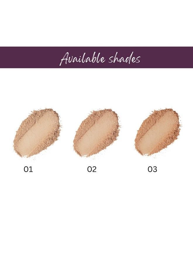 Glam 21 Glam21 Duo Finish 2In1 Compact Powder (Cp8001); Smooth Satin Texture ; Longlasting Mate Finish; All Skin Type ; Light Linen01  - Image 5