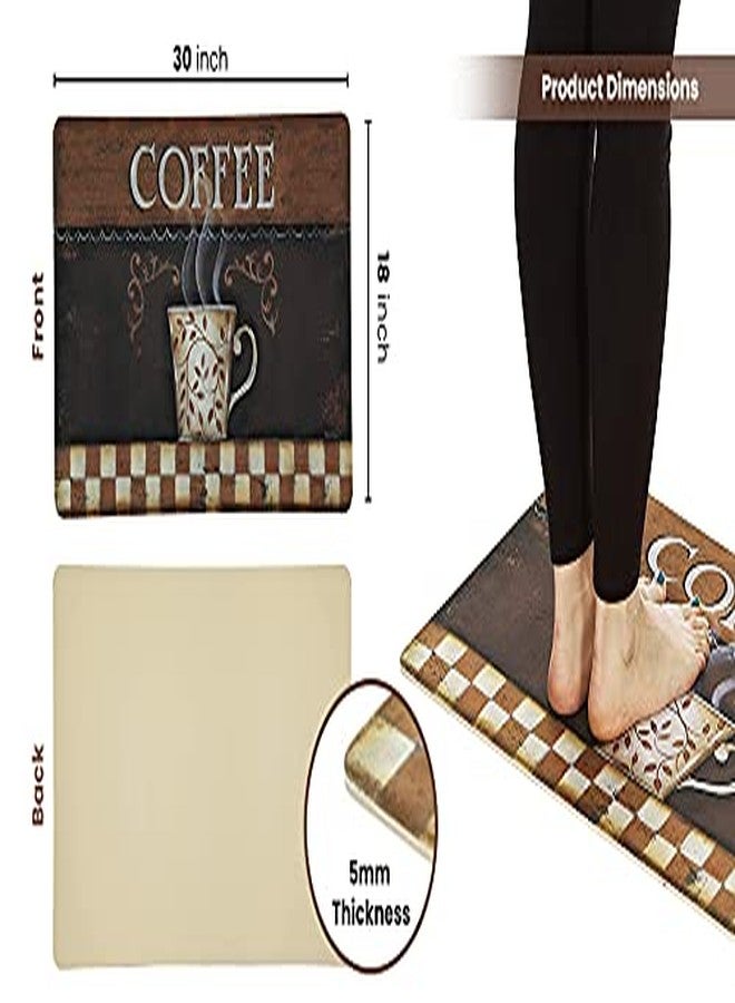 J&V TEXTILES Premium Comfort Kitchen Mats (2-Pack) (Kiss The Cook)* - Image 4