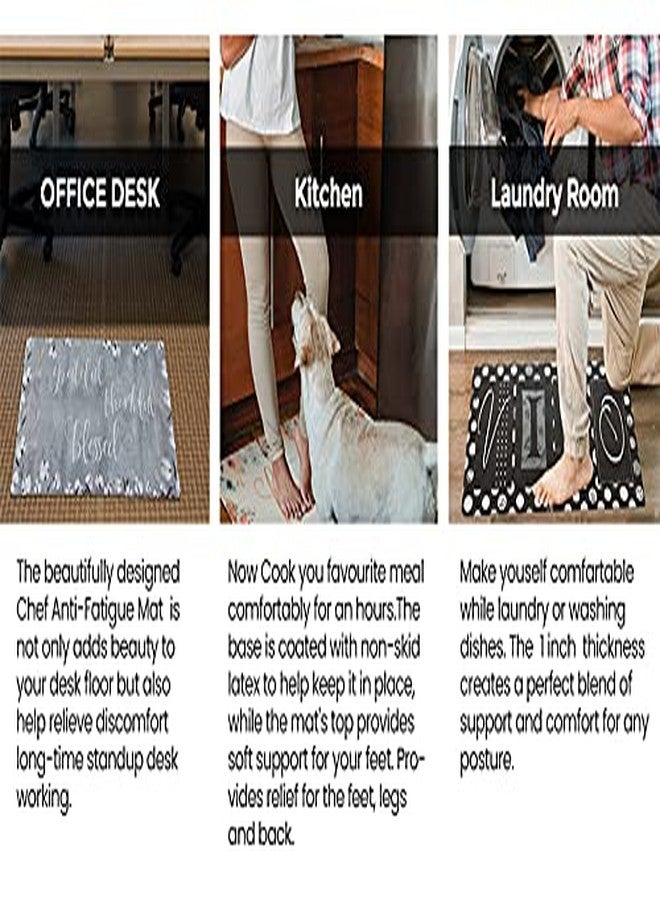 J&V TEXTILES Premium Comfort Kitchen Mats (2-Pack) (Kiss The Cook)* - Image 5