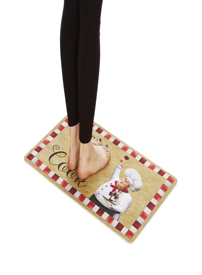 J&V TEXTILES Premium Comfort Kitchen Mats (2-Pack) (Kiss The Cook)* - Image 2