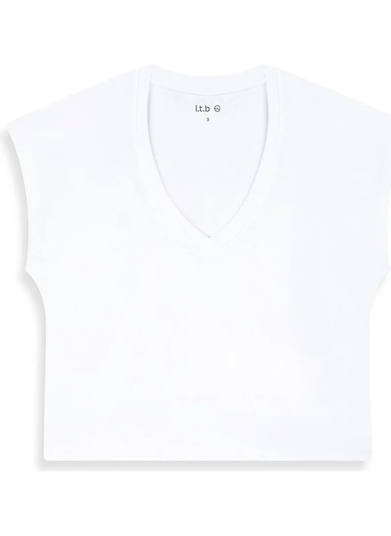 ال تي بي White T-Shirt