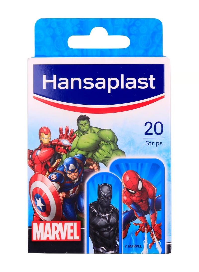هانزابلاست حزمة من 20 قطعة لاصقة سوبر هيروز من مارفل - Image 1