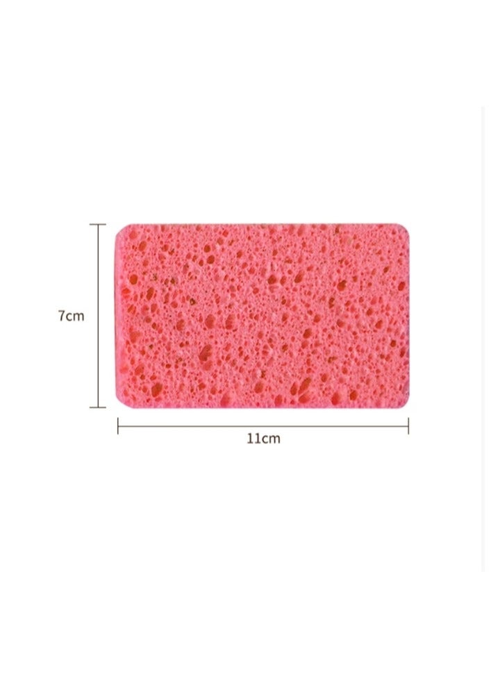 Cuken 7 Pieces Dishwashing Sponges, Kitchen Colorful Dish washing Sponge, Biodegradable Natural Sponge - Image 2