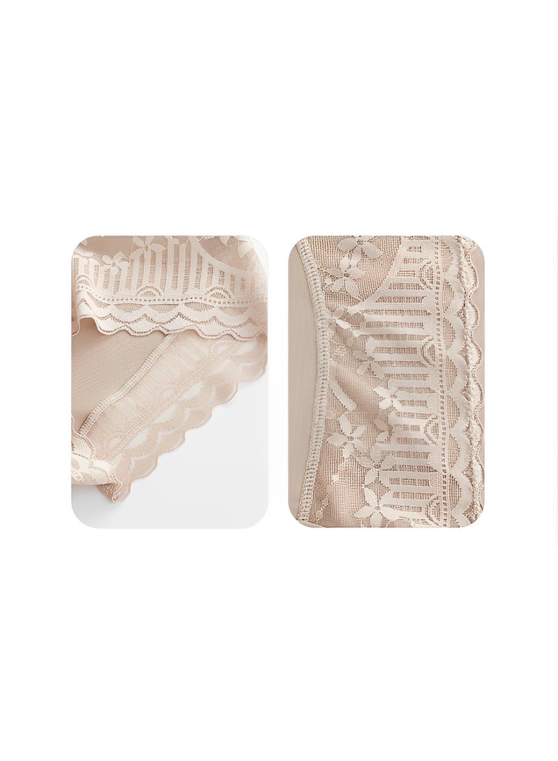 ريوكل ملابس داخلية نسائية لتشكيل الجسم بدون درزات من الدانتيل لتحسين شكل الجسم ملابس داخلية قصيرة مريحة وناعمة - Image 3