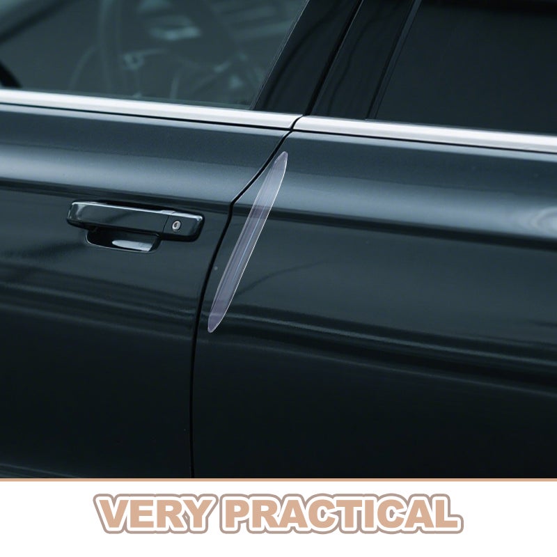 12pcs Invisible Car Door Edge Guards - Universal Car Door Edge PU Trim Bumpers Strips Stickers for SUV Pickup Truck RV - Image 2