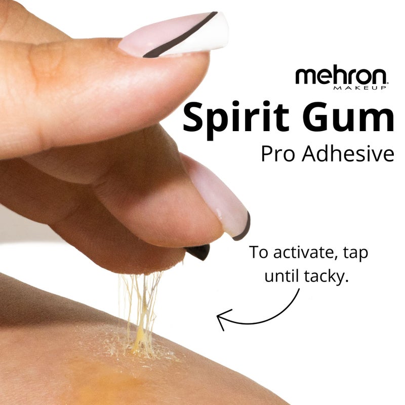 Mehron Makeup Spirit Gum (1 oz) (Matte) - Image 3