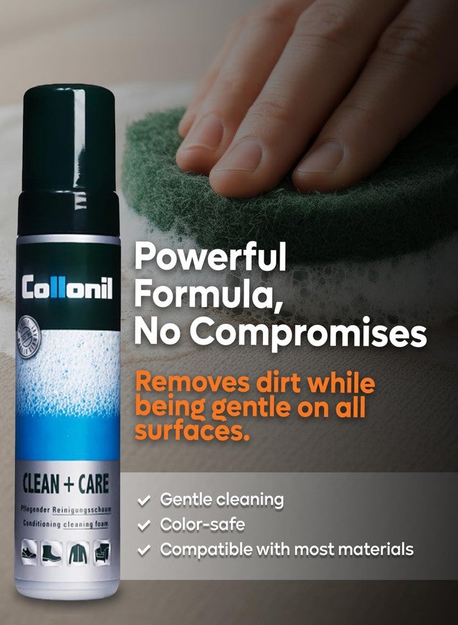 Collonil Clean & Care Shoe Cleaner - Cleaning Foam - Sneaker Cleaner for Leather, Suede, Textile & Synthetic Materials | Universal Use | 6.76 fl oz - Made in Germany - Image 5
