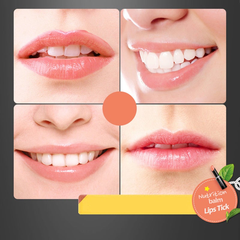 3.8g Natural Carrot Lip Balm Nourishing Moisturizing Nude Color Lip Gloss Lips Care - Image 2