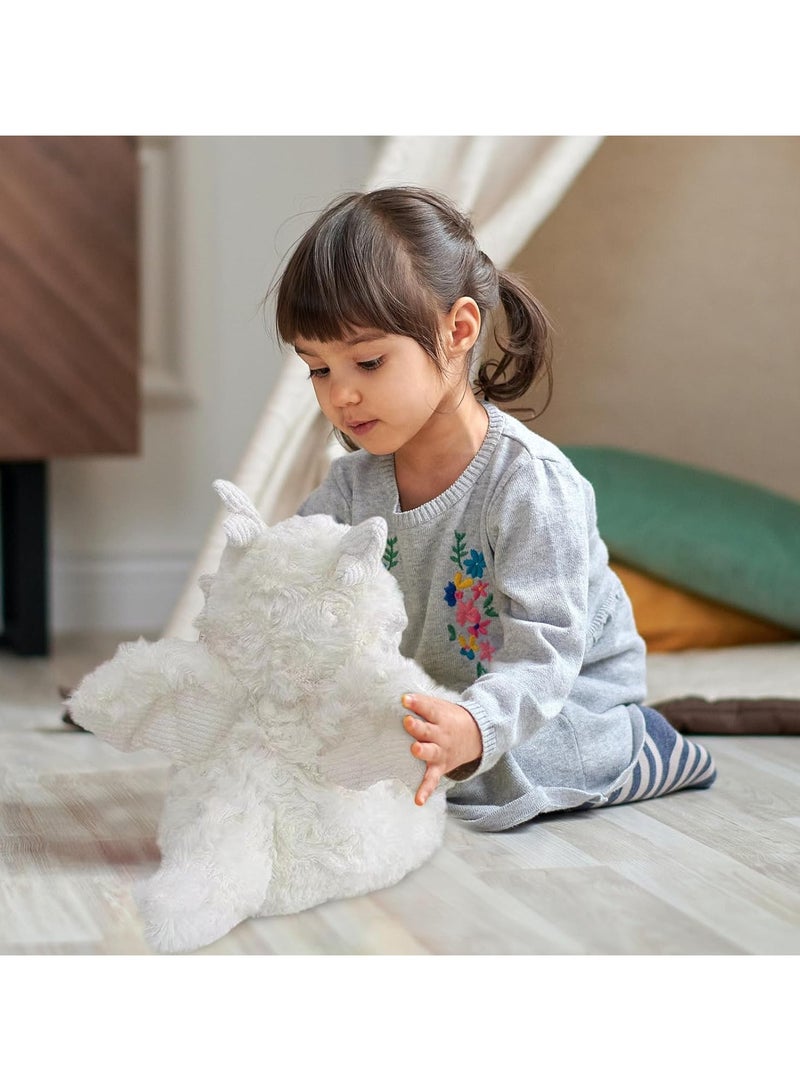 SOLARAE تنين طائر صغير محشو، لعبة حيوانات محشوة لطيفة، تنانين ناعمة رائعة، ألعاب محشوة وهدايا، تنين ناري كاواي - Image 2