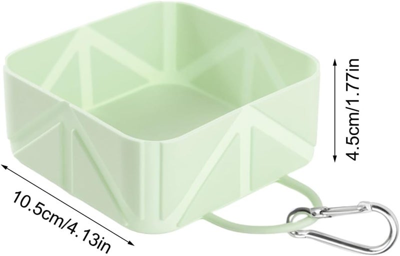 Dog Travel Bowl,500ml Foldable Kitten Feeding Container | Puppy Watering Dish - for Camping Hiking Travel Car Beach RV Park Daily Walks Picnic Animal Lovers Travelers Hikers Trainers - Image 5