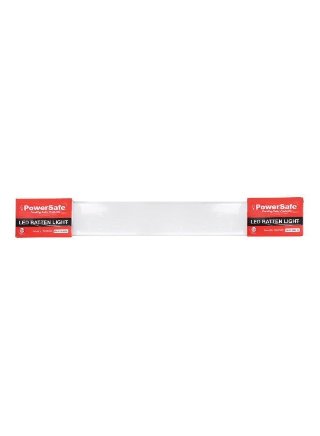 PowerSafe LED Batten Light 20W Daylight, 1800 Lumen, 6500K, 85% Energy Saving, 25,000 Hours Lifespan, with Surge Protection, ESMA Approved
