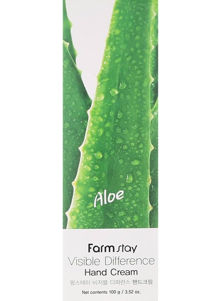 Farm Stay Farm stay hand cream visible difference aloe 100g - Image 1