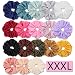 Chloven 18 Colors XXXL-Large Jumbo Scrunchies Oversized Hair Scrunchies Satin Elastics Scrunchy Bobbles Hair Ties Accessories Oversize Scrunchies for Girls Women - Image 3