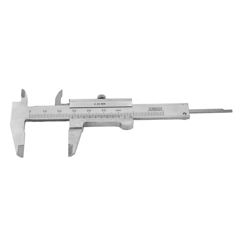 Vernier Caliper Stainless Steel High Accuracy Small Portable Measuring Tool 0‑50mm For Jewelry Coins - Image 2