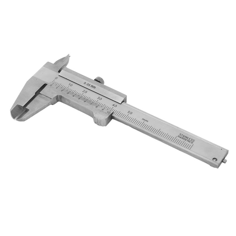 Vernier Caliper Stainless Steel High Accuracy Small Portable Measuring Tool 0‑50mm For Jewelry Coins - Image 5