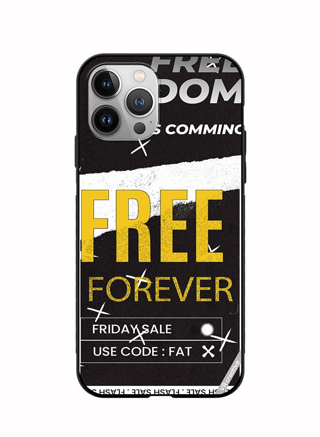 VR CREATIVE Protective Case Cover For Apple iPhone 11 Pro Max Freedom Is Coming Design Multicolour - Image 1