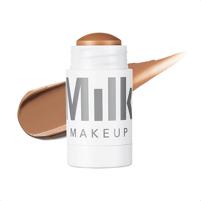 MILK MAKEUP برونزر مات من ميلك ميك أب دايزد لايت برونز 019 أونصة عصا برونزر كريمي قابل للبناء والخلط لون مات نهائي 1000 تمريرة لكل عصا نباتي وخالي من القسوة - Image 1
