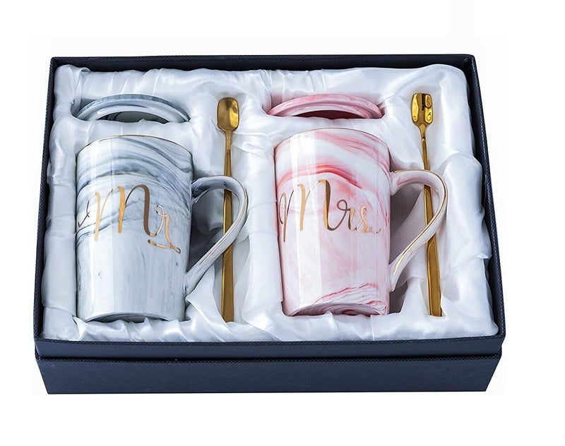 Diablos Luxury Gift Set of Women and Men Diwali Gifts Coffee Mug Premium Perfume Bath Soap Rose Scented Soy Wax Sachet Anniversary Engagement Birthday Gift for Wife Husband Gift for Couple - Image 1