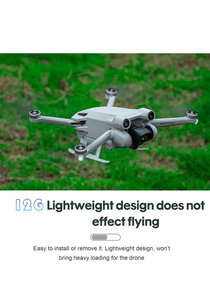 Suitable for DJI Mini 3 Pro Landing Gear Foldable Height Extension Legs Drop and Scratch Resistant and Protection Drone Accessories Tripod Head Drop Cushion Training Frame - Image 2