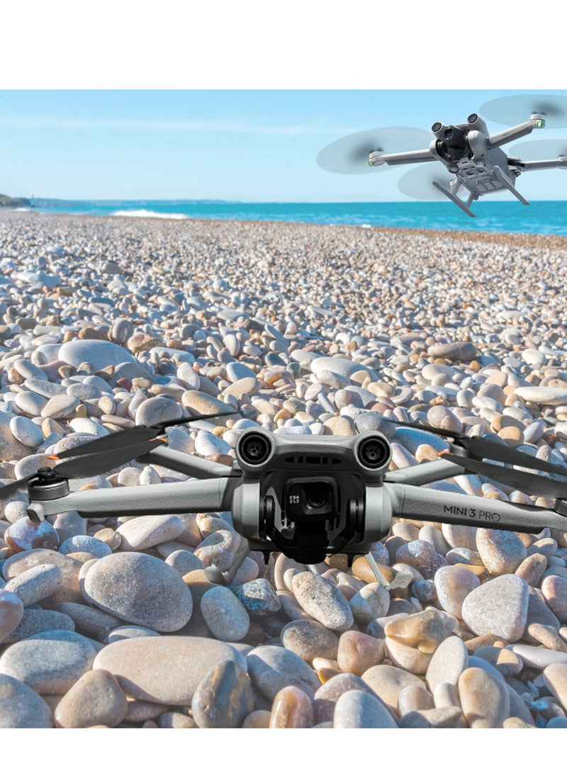 Suitable for DJI Mini 3 Pro Landing Gear Foldable Height Extension Legs Drop and Scratch Resistant and Protection Drone Accessories Tripod Head Drop Cushion Training Frame - Image 4