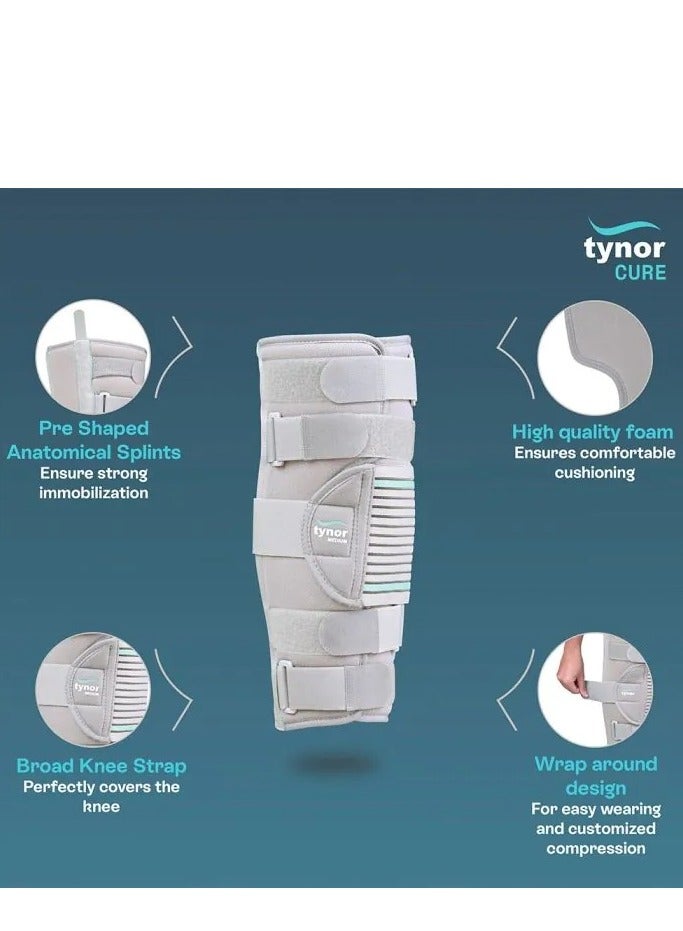 Tynor Knee immobilizer 22″ D28 - Image 3