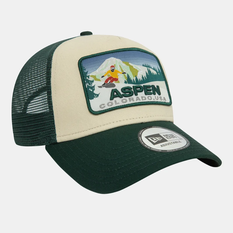 NEW ERA Men's Aspen Ski Patch 9FORTY Trucker Cap