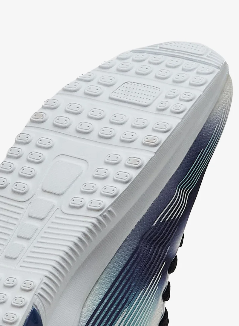 CAMPUS White/Navy Kids White Low-Top Sneakers - Energetic Style Shoes with Soft Padding and Airy Feel  | Best Price UAE