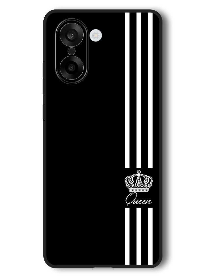Theodor Case Compatible with OnePlus Nord CE 5 6.77 Inch Protection Shockproof Bumper Cover Queen Crown - Image 1