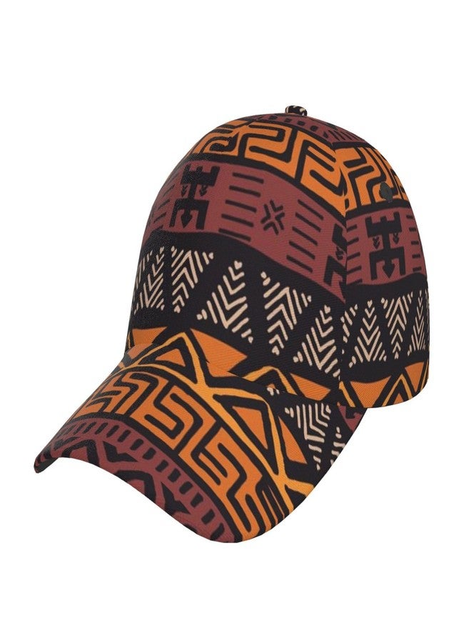 ASYG African Tribal Pattern Cap Adjustable Retro Baseball Hat for Men and Women Casual Adjustable Hat &Cap - Image 1
