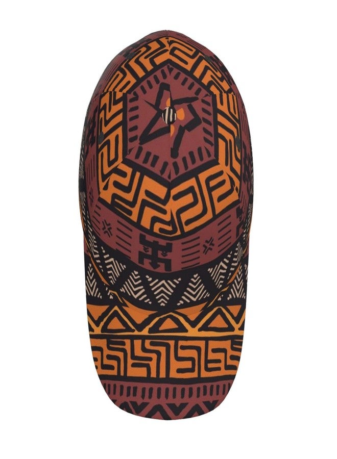 ASYG African Tribal Pattern Cap Adjustable Retro Baseball Hat for Men and Women Casual Adjustable Hat &Cap - Image 4