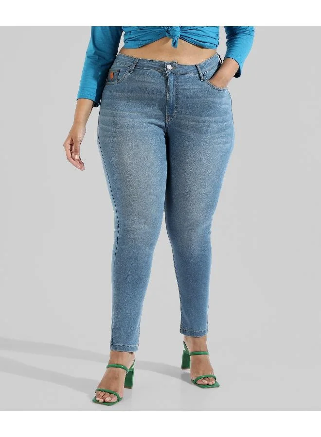 Instafab Plus Instafab Plus Women Solid Stylish Skinny Fit  New Trend Denim Jeans