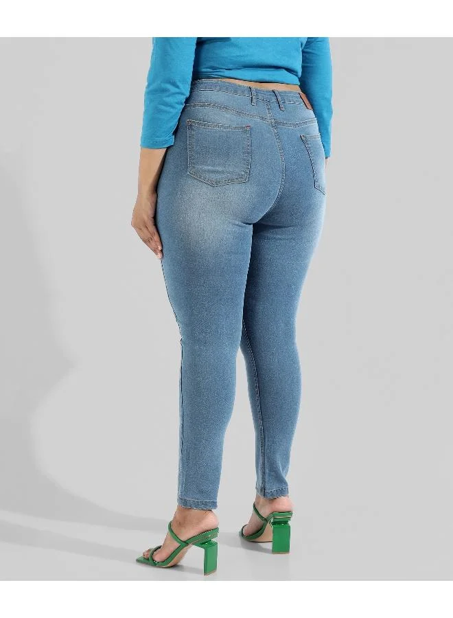 Instafab Plus Instafab Plus Women Solid Stylish Skinny Fit  New Trend Denim Jeans