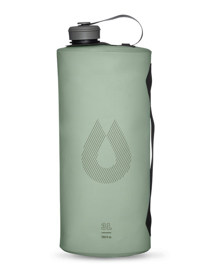 Hydrapak Seeker 3L Collapsible Water Storage - Sutro Green - Image 1
