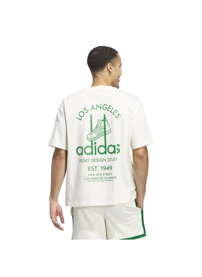 اديداس اوريجينالز adidas ADI SD JABBAR Beige Originals Unisex T-SHIRTS