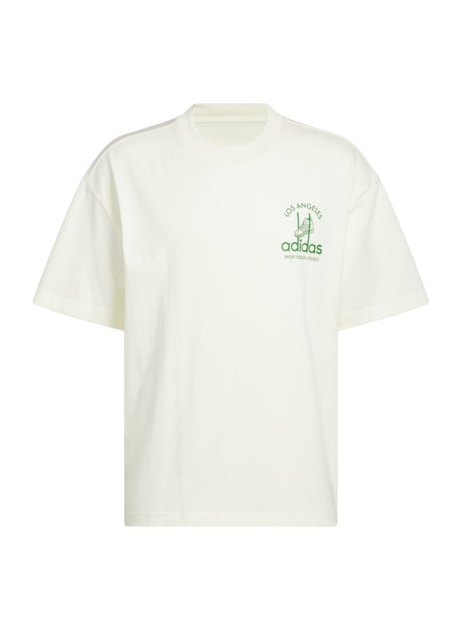 Adidas adidas ADI SD JABBAR Beige Originals Unisex T-SHIRTS  - Image 2