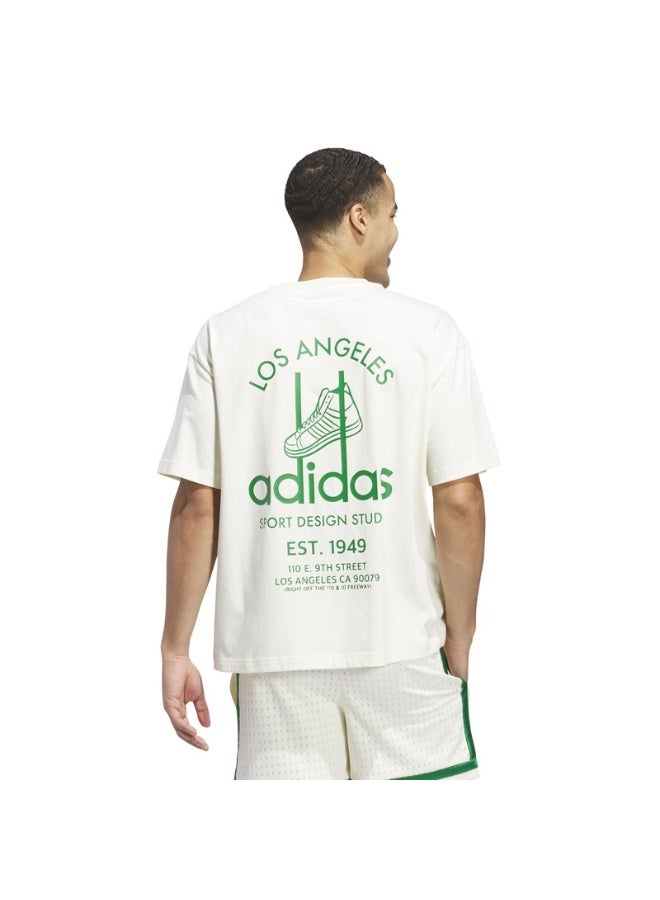 Adidas adidas ADI SD JABBAR Beige Originals Unisex T-SHIRTS  - Image 4