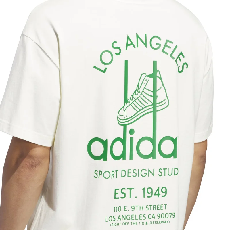 adidas Originals ivory adidas Sport Design Studio Jabbar Graphic T-Shirt  | Best Price UAE