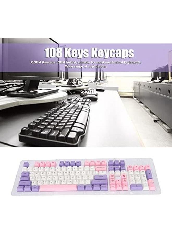 Computer Accessories Oem Height Keycaps Oem Height Pbt Material Wear Resistance Ergonomic Design For Most Mechanical Keyboards