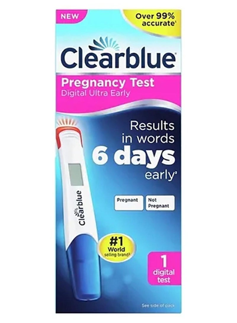 كليربلو Digital Ultra Early Pregnancy Test 1 Count - Image 1