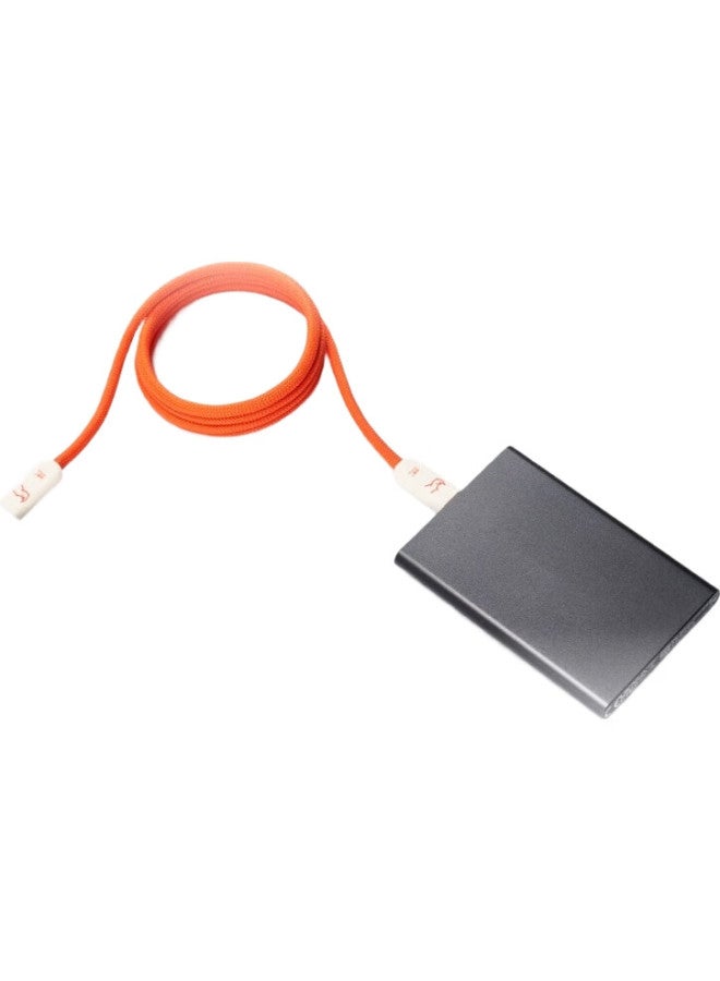 Candysign Sugar Compatible Thunderbolt 4 Data Cable, Usb4 Full-Function 240W Fast Charging, Type-C Thin Cable, Macbook Huawei Laptop 8K Video Screen Mirroring Cable, Fast Charging Cable - Image 2