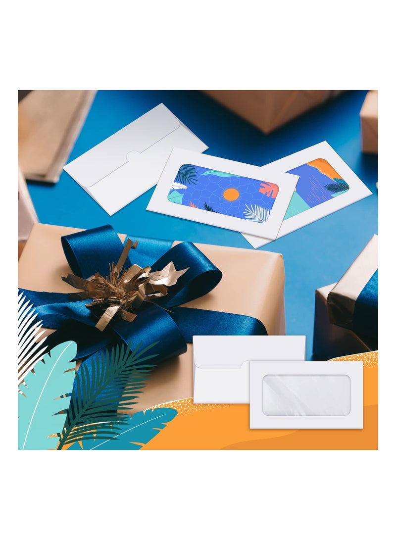 Generic 60 White Gift Card Envelopes Blank Holders for Greeting Cards 39x24 Inch Perfect for Presenting and Mailing  - Image 2