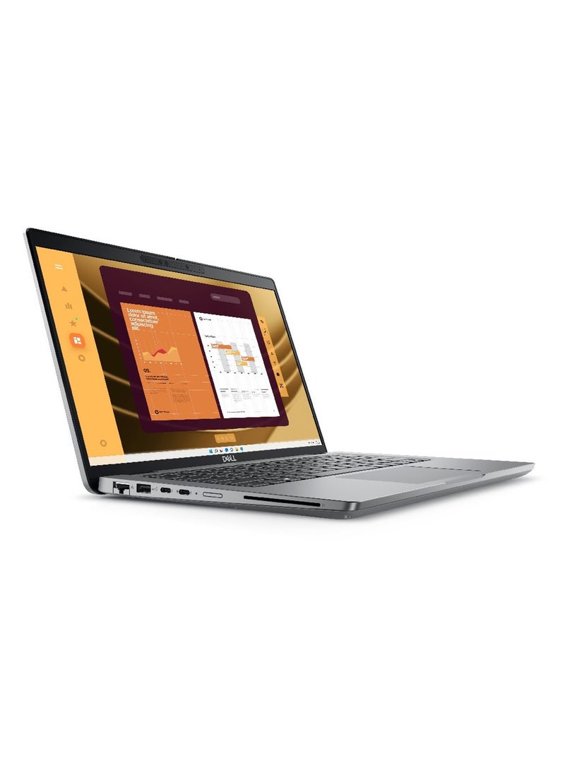 ديل لابتوب لاتيتيود 5450 بشاشة 14 بوصة FULL HD (1920x1080) IPS، مع معالج Ultra 5 125U، 8GB RAM DDR5/512GB SSD/شاشة غير لمسية/WINDOWS 11 PRO - Image 2