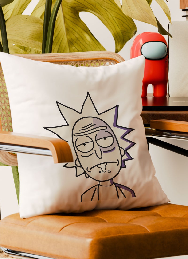LOUD UNIVERSE Decorative Cushion Rick And Morty Dr. Wasted Couch Cushion - Image 4