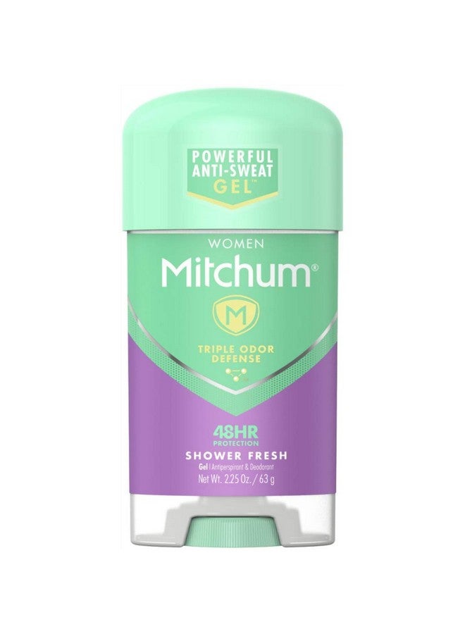 Mitchum For Women Clear Gel Antiperspirant & Deodorant-Shower Fresh-2.25 Oz, 2 Pk - Image 2