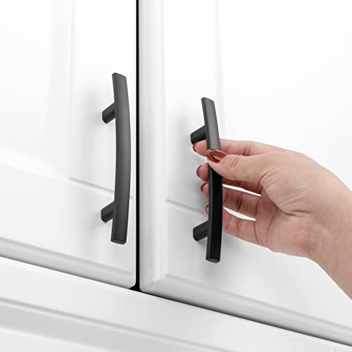 KOOFIZO 20 Pack 3 Inch Black Kitchen Cabinet Pulls Matte Black Cabinet Handles Black Cabinet Hardware for Kitchen Cabinets 1961 Drawer Dresser Cupboard Bedroom - Image 3