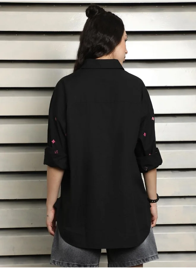 HIGH STAR Women Black Shirts