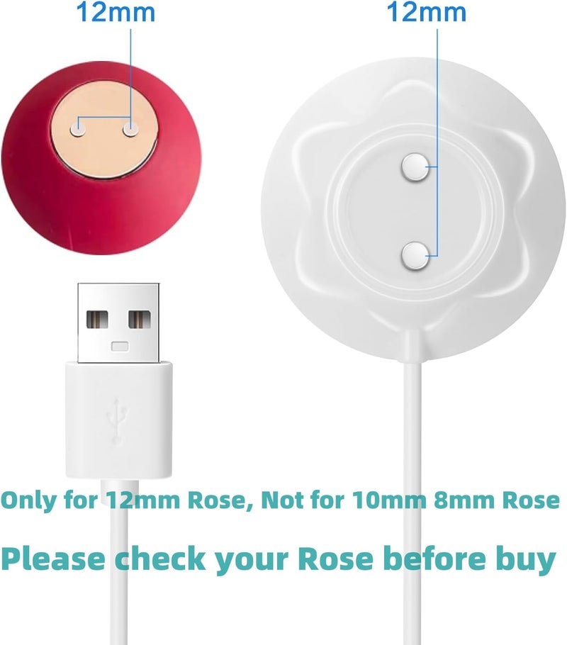 EGK Rose Charger Replacement,12mm Standing Magnetic Charging Cable - Image 2