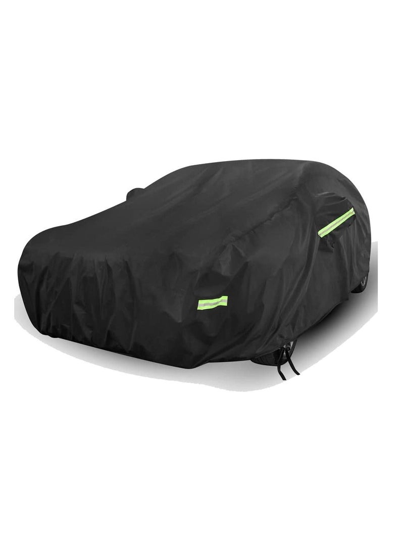 Generic Car Cover Waterproof All Weather Protection Outdoor Full Cover 210D Oxford Fabric Rain Sun UV Proof for Automobiles Universal Fit ( 5.3m L x 2m W x 1.5m H ) - Image 1